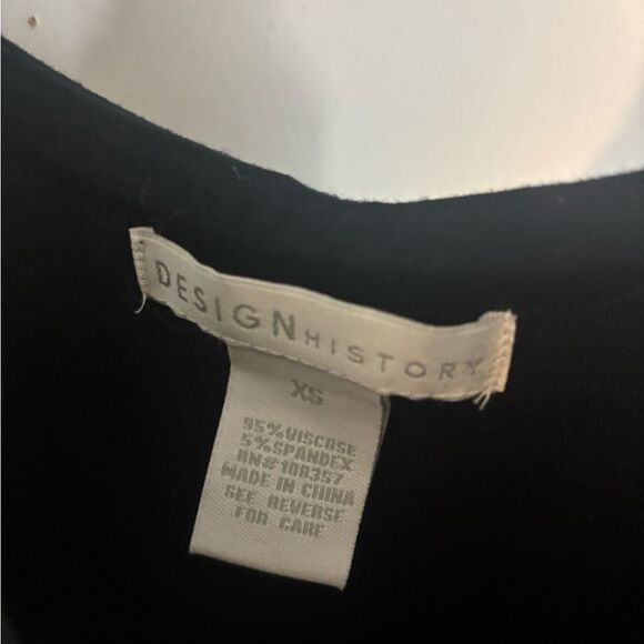 Design history black maxi sundress size xs - Picture 3 of 4